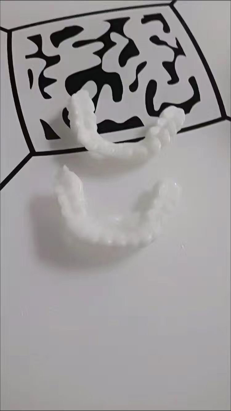 Snap On False Teeth Upper + Lower Dental Instant Veneers Dentures Tooth Cover White | Natural Look photo review