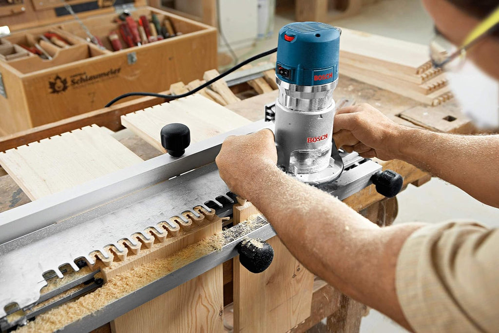 12A Wood Router Combo Kit with 2.25 HP Plunge and Fixed Bases