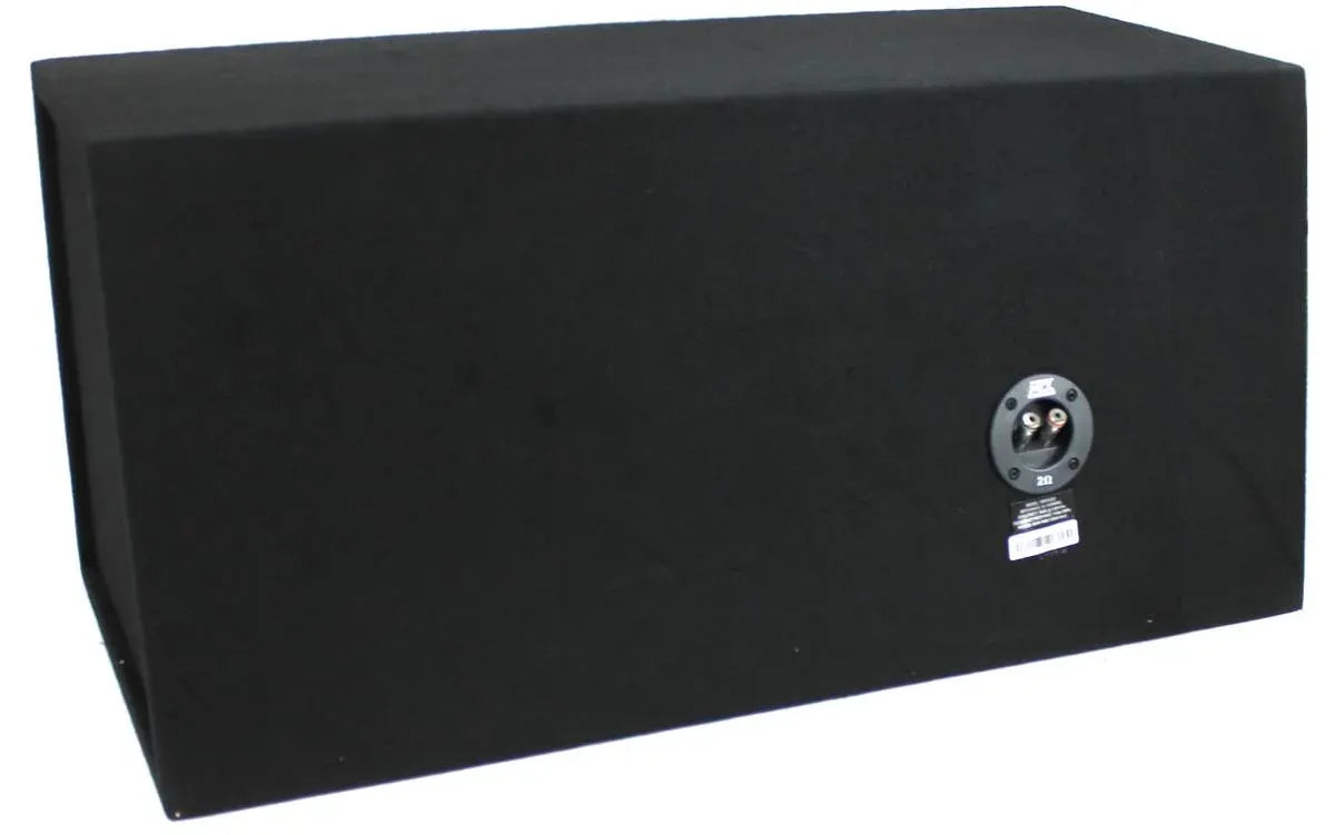 12-Inch Dual Loaded Car Subwoofer with Enclosure and Amplifier