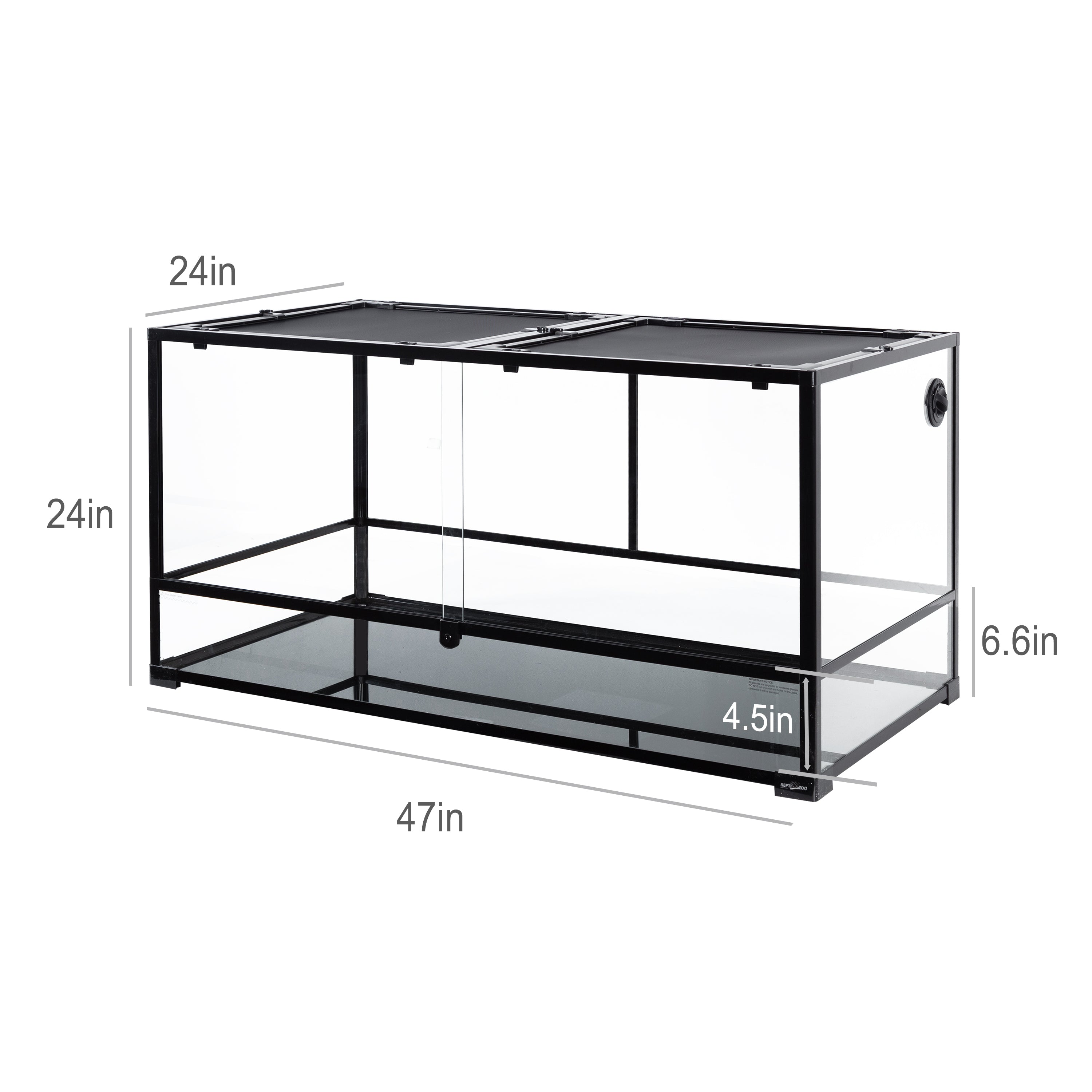 120-Gallon Extra-Large Reptile Terrarium