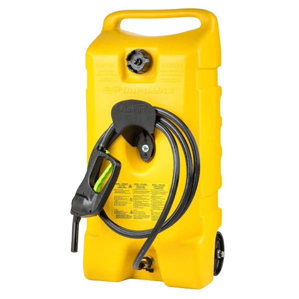 14-Gallon Diesel Fuel Tank Container with Pump - 2 Pack