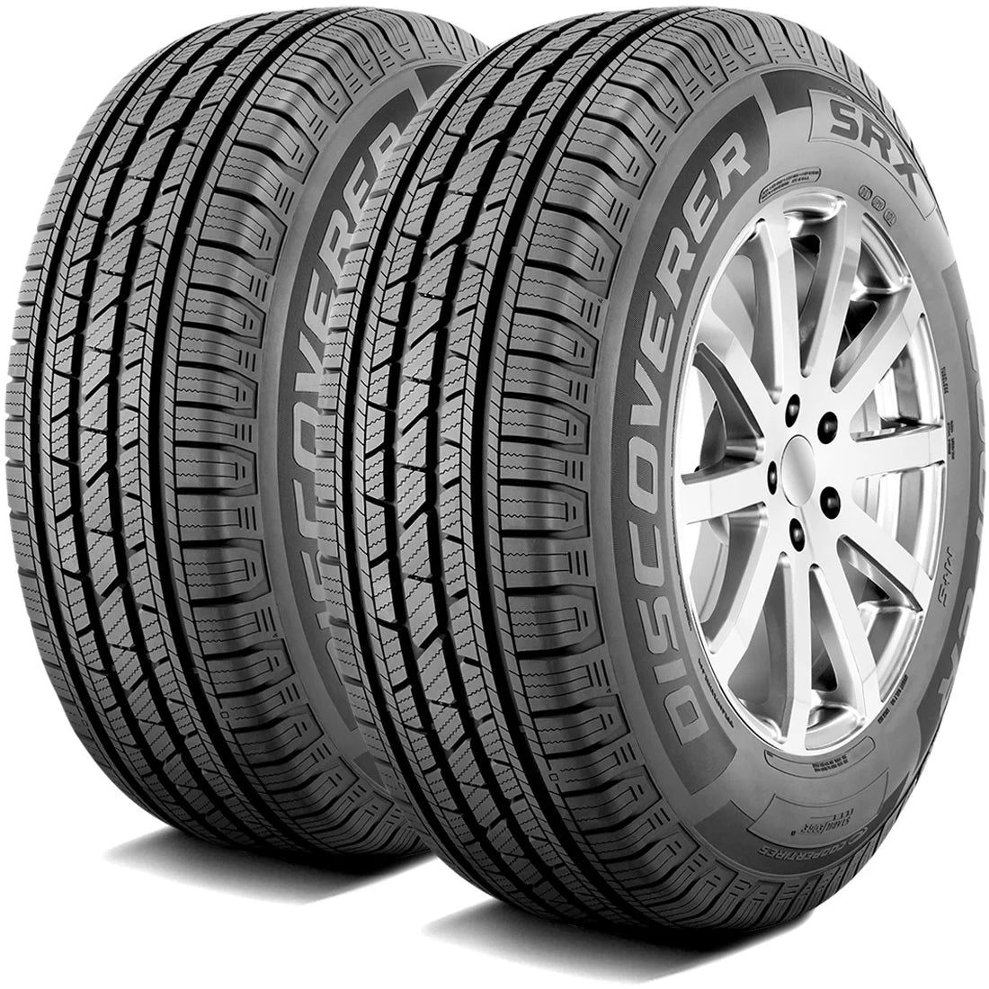 235/60R18 107V XL All-Season Tires - Pair