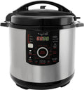 12-Quart Digital Pressure Cooker with 15 Preset Options and Glass Lid