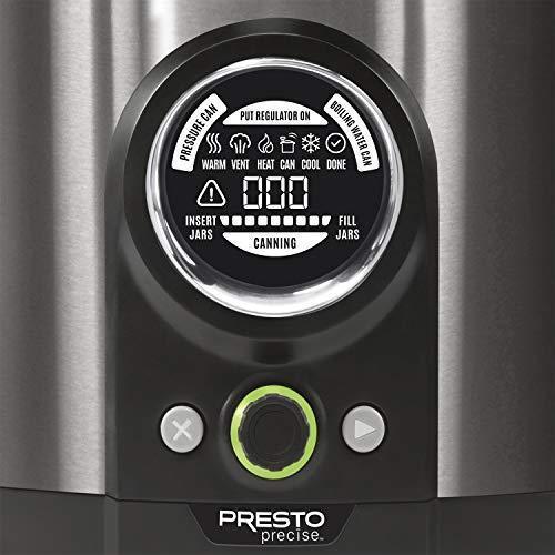 12-Quart Digital Pressure Canner - Black Stainless