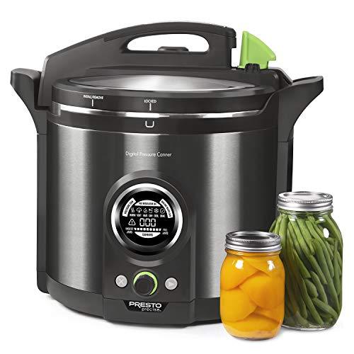 12-Quart Digital Pressure Canner - Black Stainless