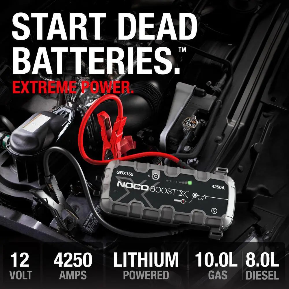 12V 4250A Lithium-Ion Jump Starter - Model GBX155