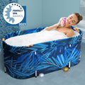 2023 Large Portable Folding Soaking Bathtub For Adults