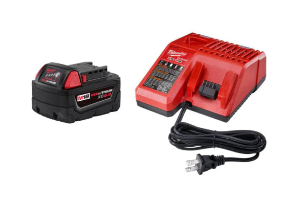 18V Cordless Wet/Dry Jobsite Vacuum with 5.0Ah Battery and Charger