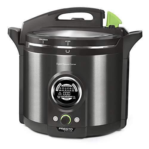 12-Quart Digital Pressure Canner - Black Stainless