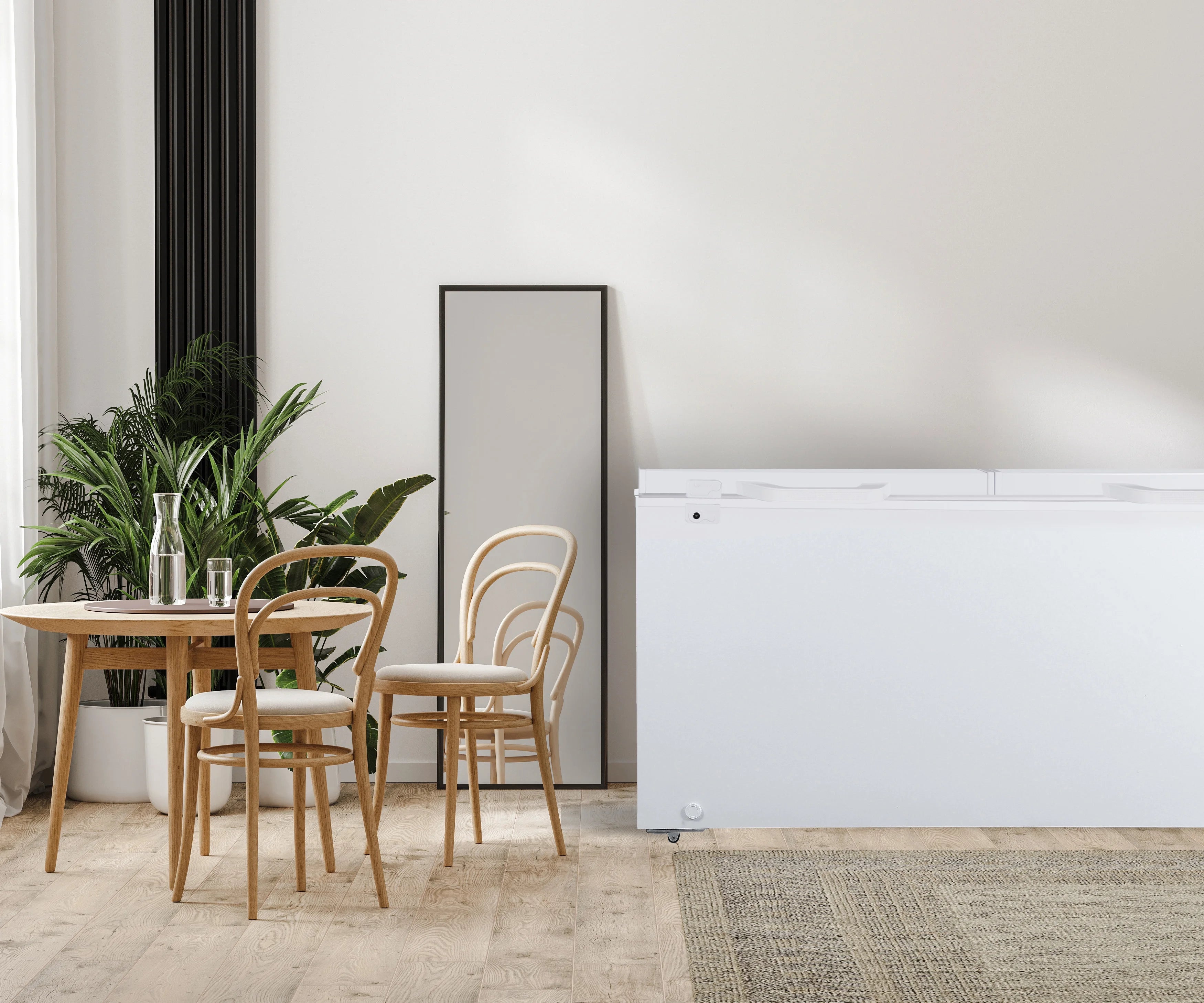 21-Cu.-Ft. Chest Freezer with Double Doors