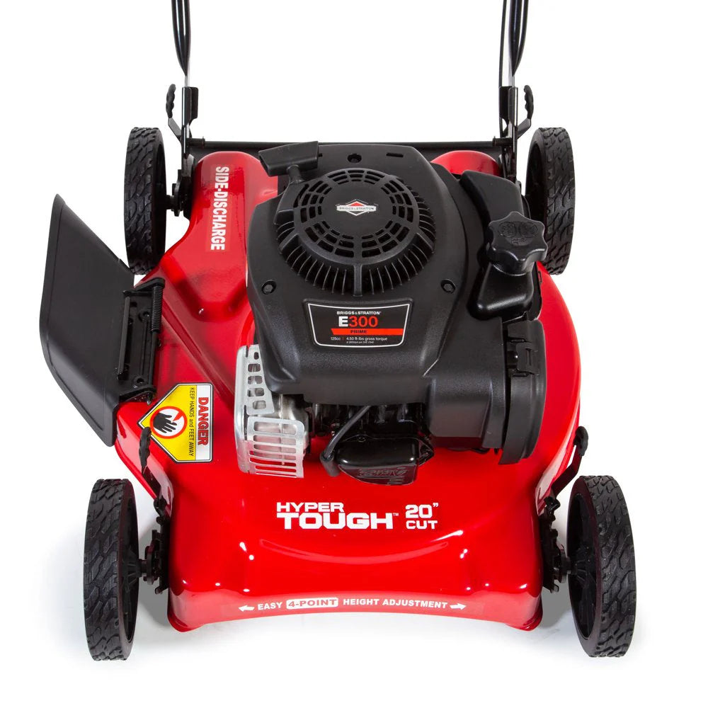 20-Inch 125cc Gas Push Mower with V-Twin Engine
