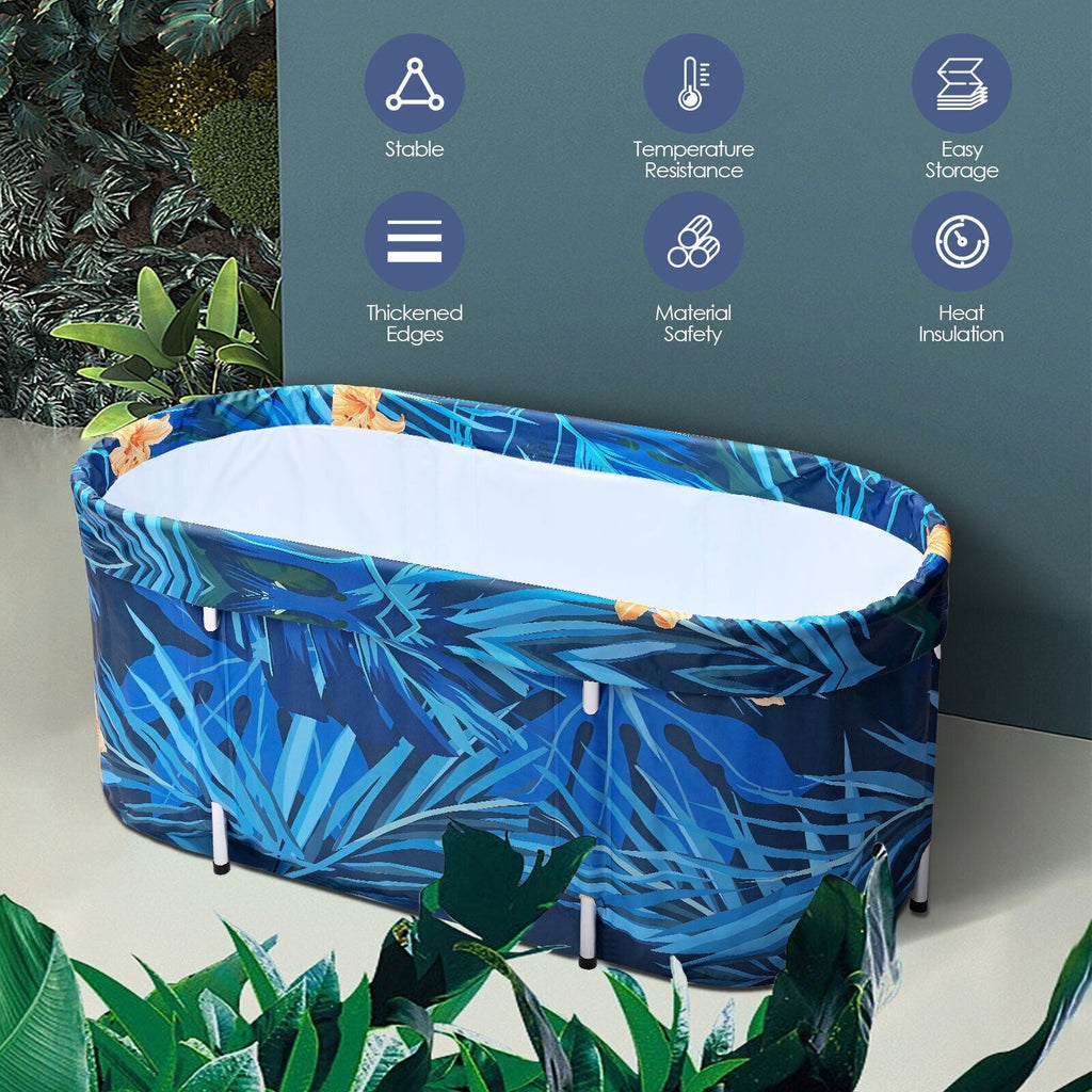 2023 Large Portable Folding Soaking Bathtub For Adults