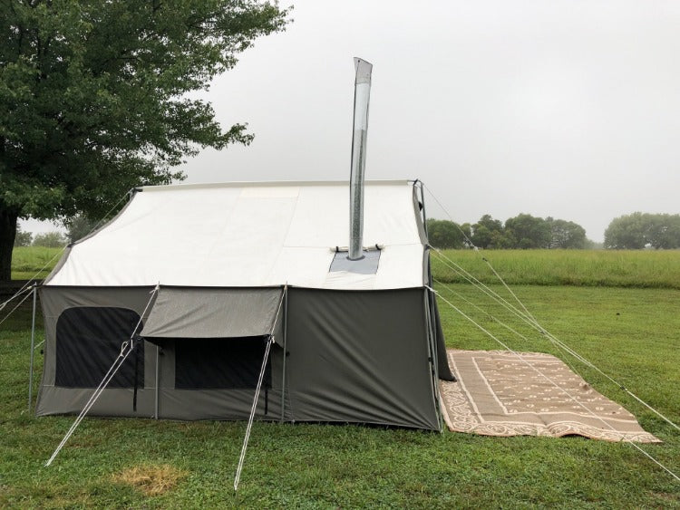 12 x 12-Ft. Canvas Cabin Tent with Stove Jack - Model 6170