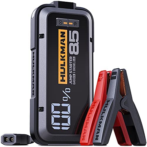 2000A Lithium Jump Starter with 20,000mAh Battery
