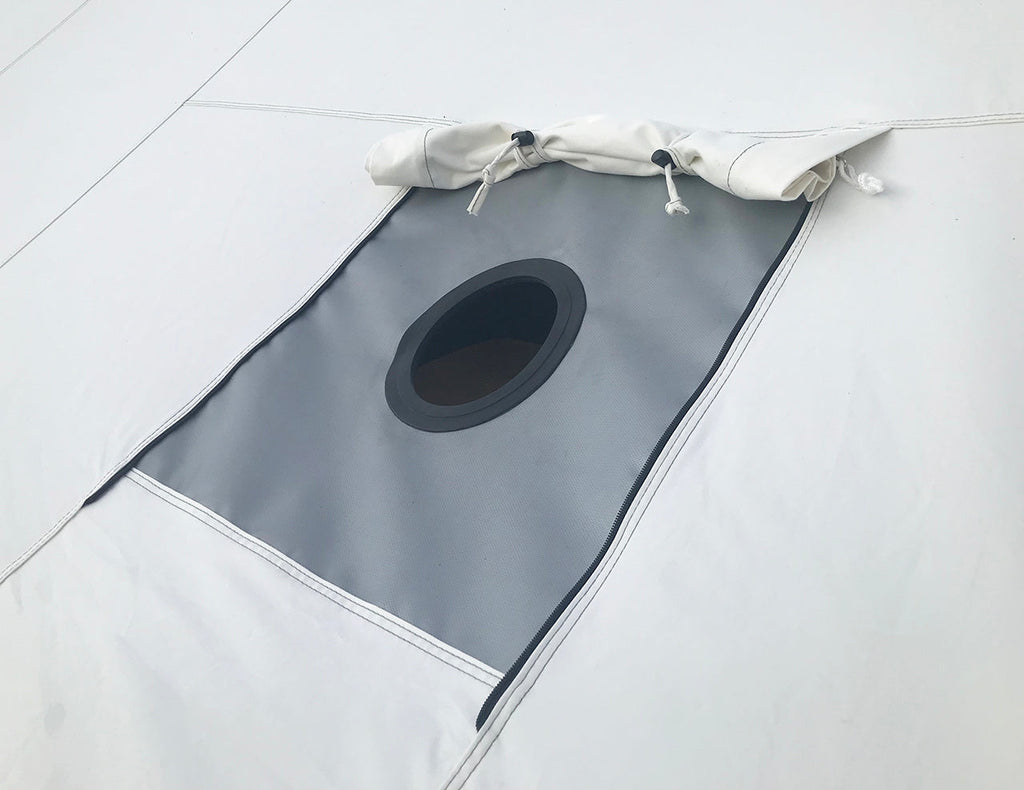12 x 12-Ft. Canvas Cabin Tent with Stove Jack - Model 6170