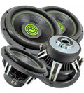 12-Inch 6000W Car Audio Subwoofers with 2-Ohm DVC - Set of 2