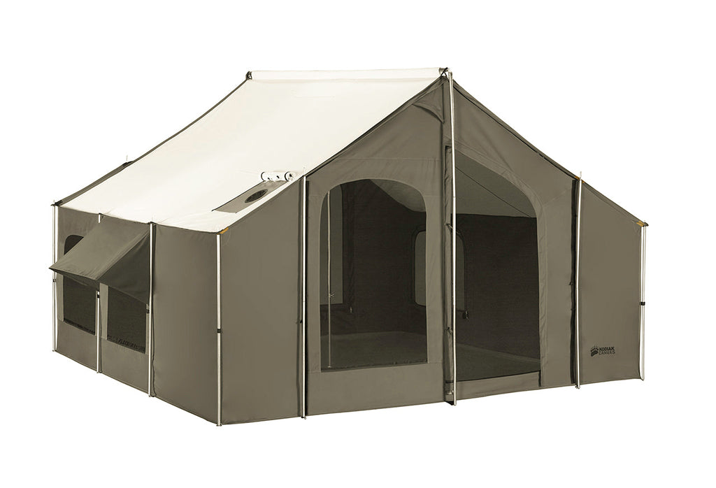 12 x 12-Ft. Canvas Cabin Tent with Stove Jack - Model 6170