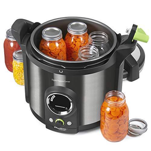 12-Quart Digital Pressure Canner - Black Stainless