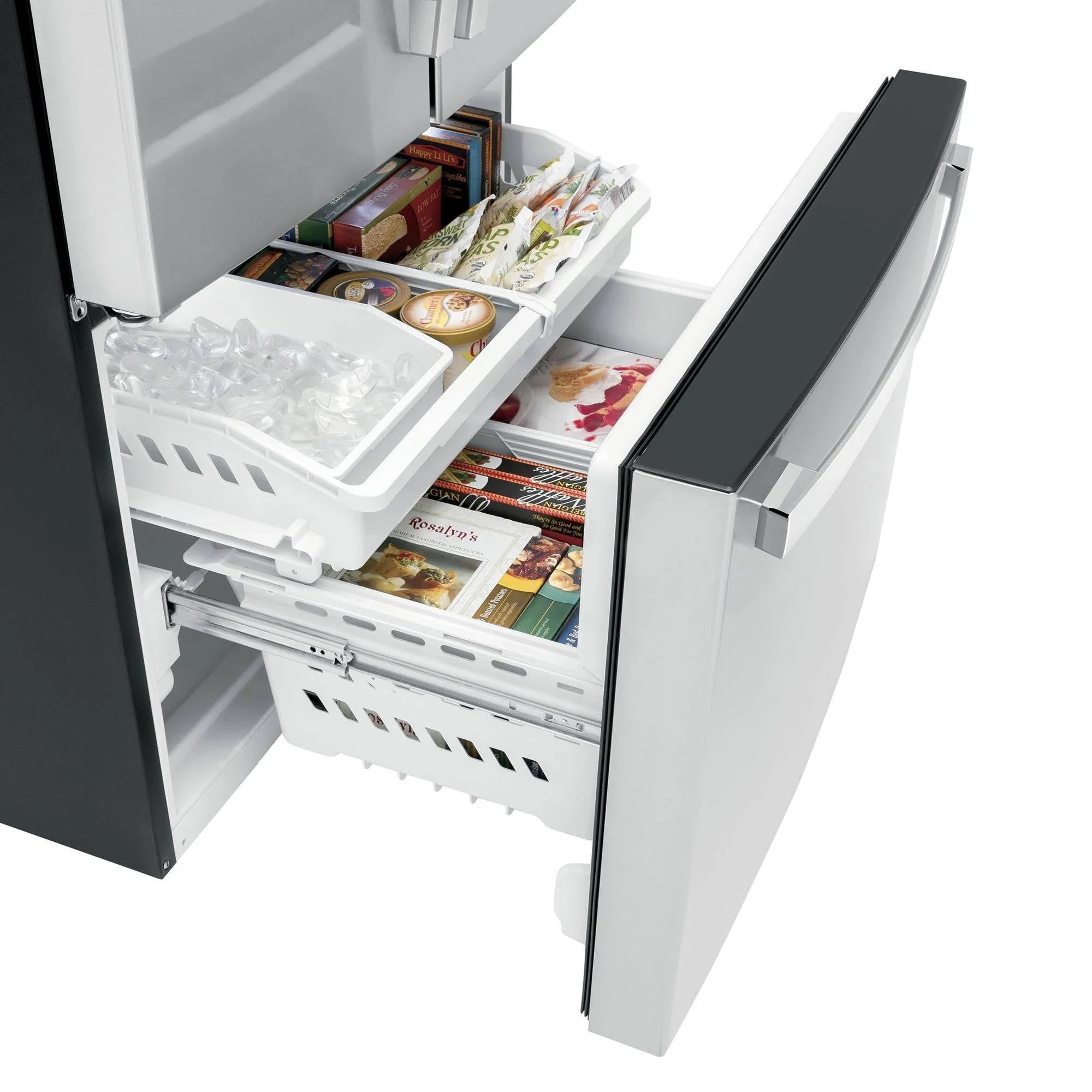 27-Cu.-Ft. French-Door Refrigerator - Stainless Steel